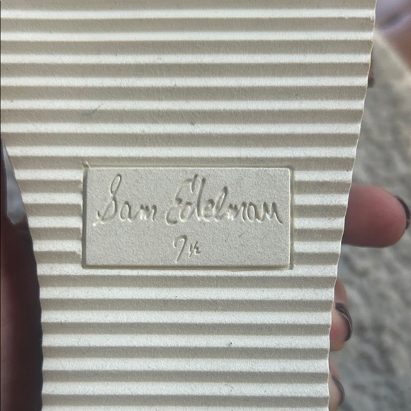 Sam Edelman Ariane Brown Slide Sandals with Tortoise Buckle - Picture 4 of 4